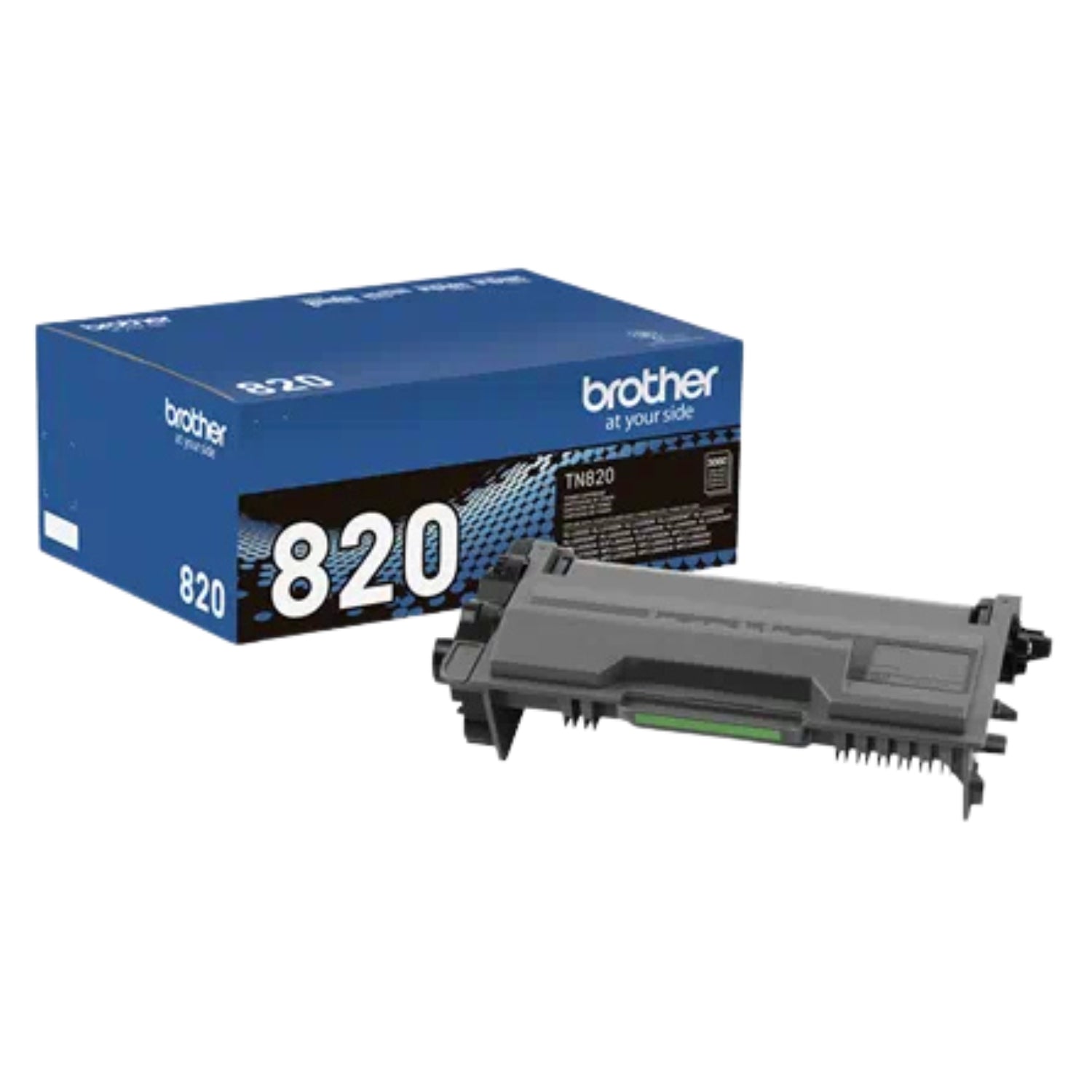 Brother TN820 Standard Yield Black Toner Cartridge, TN-820