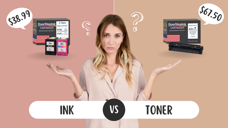 What the Difference Is Between Ink and Toner?