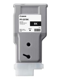 Original Canon PFI-207 300mL Black Ink Cartridge