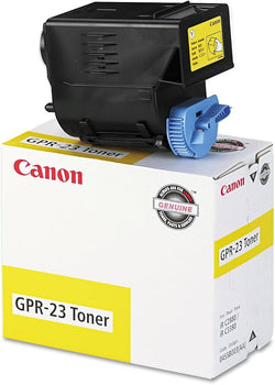 Genuine Canon GPR-23 Yellow Toner Cartridge, 0455B003AA