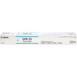 Original Canon GPR-55 Cyan Toner Cartridge, 0482C003AA