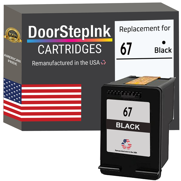HP 67 Black Ink Cartridge Exp. 2026 Open Box HP 67 Black Ink Cartridge Exp. 2026 Open Box