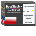 DoorStepInk Brand For Sharp MX-C357F/Sharp MX-C407P High Yield Yellow Remanufactured in the USA Toner Cartridge