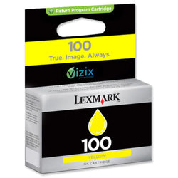 Original Lexmark 14N1095 100XL Yellow Ink Cartridge