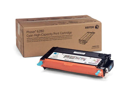 Original Xerox Phaser 6280 High Yield Cyan Toner Cartridge, 106R01392