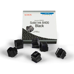 Genuine Xerox Solid Ink 8400 Black (6 sticks) (108R00608)