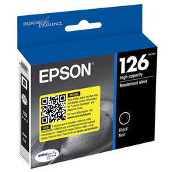 Epson T126120 High-Yield Ink Cartridge - Black