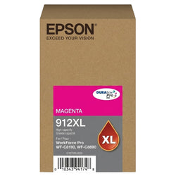 Original Epson 912XL High Yield Magenta Ink Cartridge, T912XL320