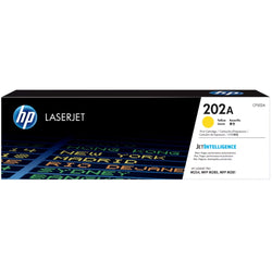 Genuine HP 202A Standard-Yield Yellow Toner Cartridge, CF502A