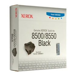 Genuine Xerox Solid Ink 8500/8550 Black (6 sticks) (108R00672)