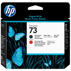 Original HP 73 Matte Black and Chromatic Red (CD949A) Printhead