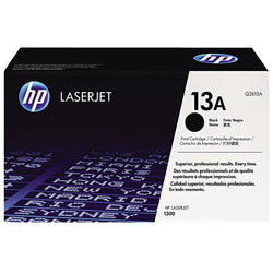 HP 13A Black Laser Toner Cartridge, Q2613A