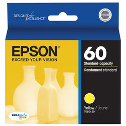 New Genuine Epson 60 (T060420) Yellow Ink Cartridge