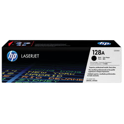 Original HP 128A Standard Yield Black Toner Cartridge, CE320A