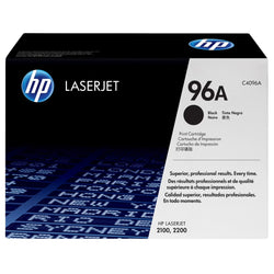Original HP 96A (C4096A) High-Yield Black Toner Cartridge