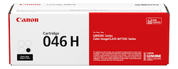 Original Canon 046H High Yield Black Toner Cartridge, 1254C001