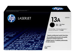 HP 13A Black Laser Toner Cartridge, Q2613A