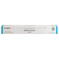Original Canon GPR-53 Standard Yield Cyan Toner Cartridge, 8525B003