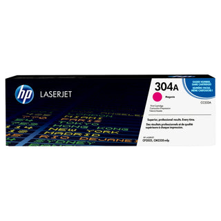 HP 304A High Yield Magenta LaserJet Toner Cartridge, CC533A