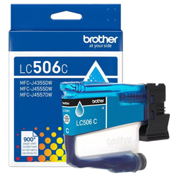 Original Brother LC506 Standard Yield Cyan Ink Cartridge