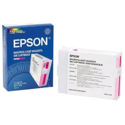 Genuine Epson SO20143 Standard Yield Magenta/Light Magenta Ink Cartridge, MJIC9LM