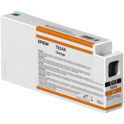 Original Epson T834A Standard Yield Orange Ink Cartridge, T834A00