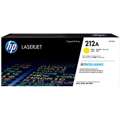Original HP 212A Standard-Yield Yellow LaserJet Toner Cartridge, W2122A