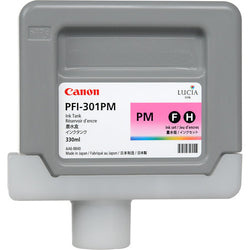 Canon PFI-301PM Standard-Yield Photo Magenta Ink Cartridge, 1491B001AA