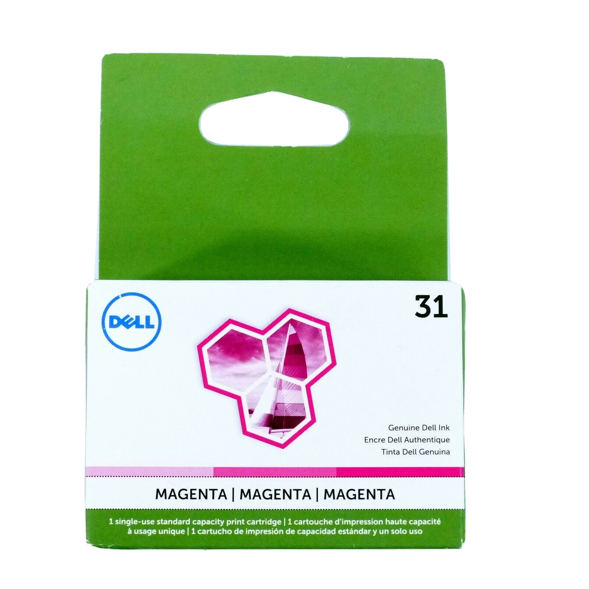 Original Dell 3MH11 High Yield Magenta Ink Cartridge ,14N1660 | DoorStepInk