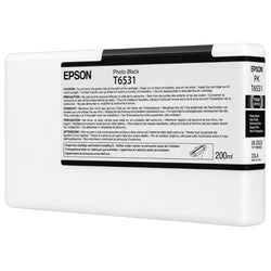 Epson T653 Photo Black Ink Cartridge, T653100