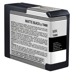 Original Epson T5808 Matte Black 80ml Ink Cartridge