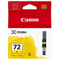 Original Canon PGI-72 Yellow Ink Cartridge