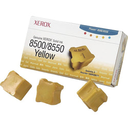 Genuine Xerox Solid Ink 8500/8550 Yellow (3 sticks) (108R00671)