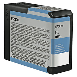 Original Epson T5805 Light Cyan 80ml Ink Cartridge