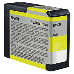 Original Epson T5804 Yellow 80ml Ink Cartridge