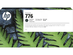 Original HP 776 High Yield Matte Black Ink Cartridge, 1XB12A 