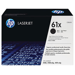 Original HP 61X High Yield Black Toner Cartridge, C8061X (10k pages)