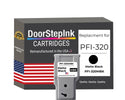 DoorStepInk Brand for Canon PFI-320MBK Matte Black Remanufactured in the USA Ink Cartridge, 2889C001