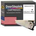 DoorStepInk Brand for Roland ESL4-4BK 440mL Black Remanufactured in the USA Ink Cartridge