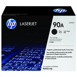 Original HP 90A Black LaserJet Toner Cartridge, CE390A