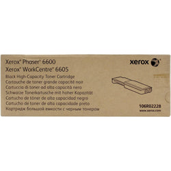 Original Xerox Work Center 6600 High Yield Black Toner Cartridge, 106R02228