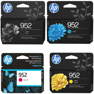New Genuine HP 952 Black, Cyan, Magenta, Yellow Ink Cartridge