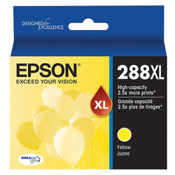 New Genuine Epson 288XL Yellow Ink Cartridge