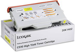 Original Lexmark 20K1402 High Yield Yellow Toner Cartridge