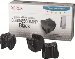 Genuine Xerox Phaser 8560 Black Solid Ink Pack (3 Sticks) 108R00726