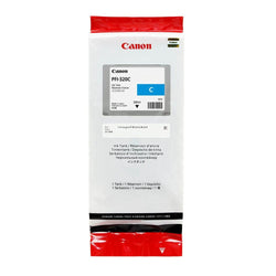 Canon PFI-320C 300ml High-Yield Cyan Ink Cartridge, 2891C001