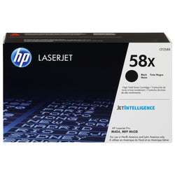 HP 58X High Yield Black LaserJet Toner Cartridge, CF258X