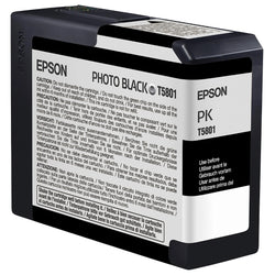 Original Epson T5801 Photo Black 80ml Ink Cartridge