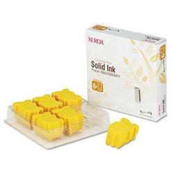 Genuine Xerox Phaser 8860 / 8860MFP Yellow Solid Ink Pack (6 Sticks) (108R00748)