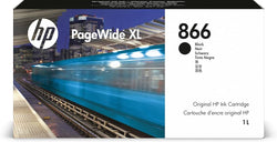 Original HP 866 Black 1000ml (1 Litre) PageWide XL Inkjet Cartridge, 3ED94A